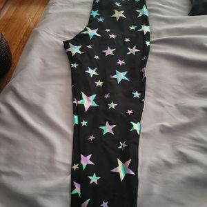 Torrid leggings Size 2 xxl 18 20 EUC foil stars